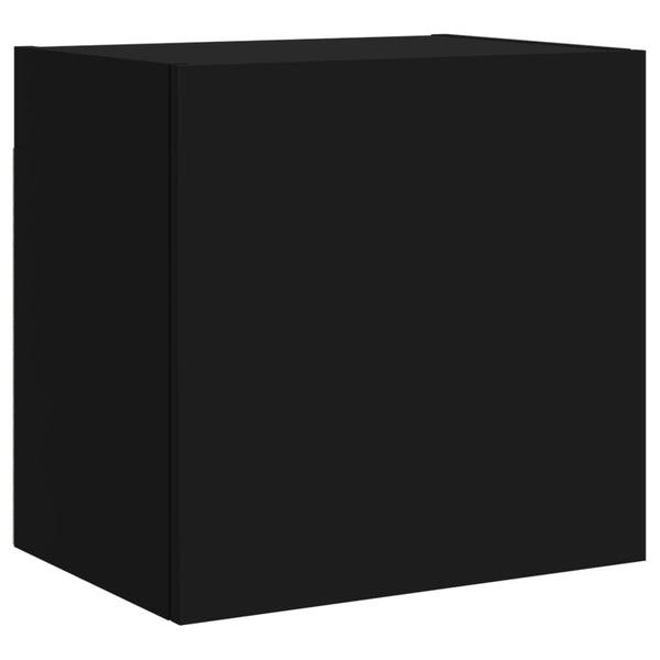 TV-Wandschränke Schwarz, 2er-Set