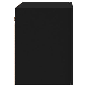 TV-Wandschränke Schwarz, 2er-Set