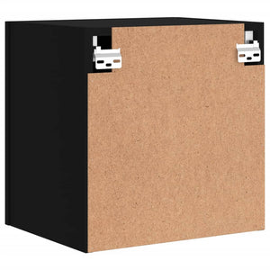 TV-Wandschränke Schwarz, 2er-Set
