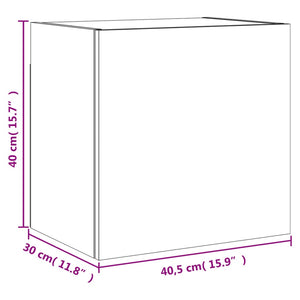 TV-Wandschrank Sonoma Eiche 40,5cm