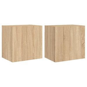 TV-Wandschränke Sonoma-Eiche, 2er-Set