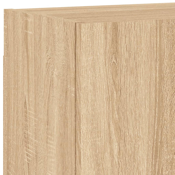 TV-Wandschränke Sonoma-Eiche, 2er-Set