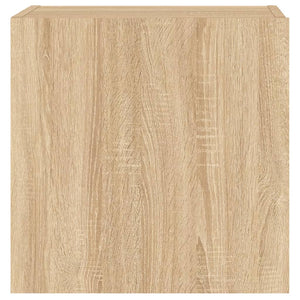 TV-Wandschränke Sonoma-Eiche, 2er-Set