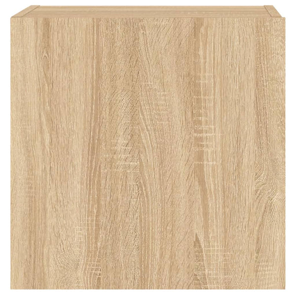 TV-Wandschränke Sonoma-Eiche, 2er-Set