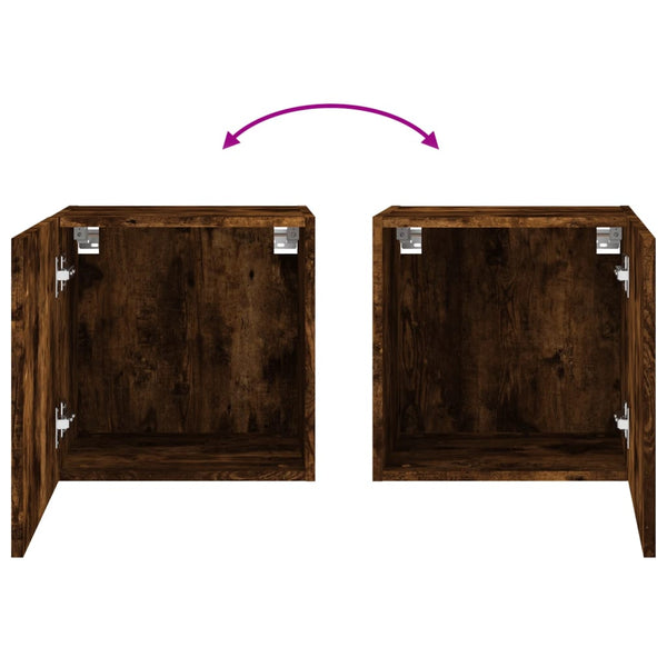 TV-Wandschrank Räuchereiche 40,5 cm