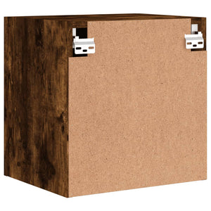 vidaXL TV Wall Cabinets 2 pcs Smoked Oak 40.5x30x40 cm Engineered Wood