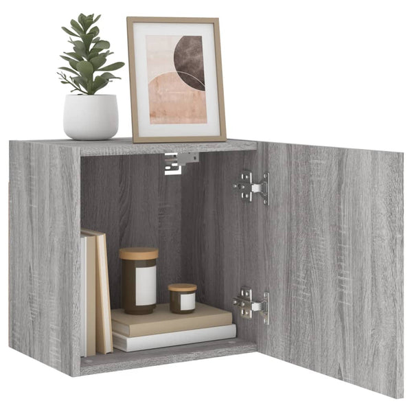 TV-Wandschrank Grau Sonoma 40,5 cm