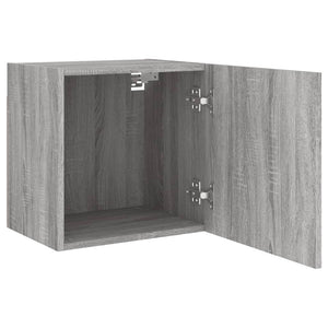 TV-Wandschränke 2er Set Grau Sonoma