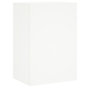 vidaXL Meubles TV muraux 2 pcs Blanc 40,5x30x60 cm Aggloméré