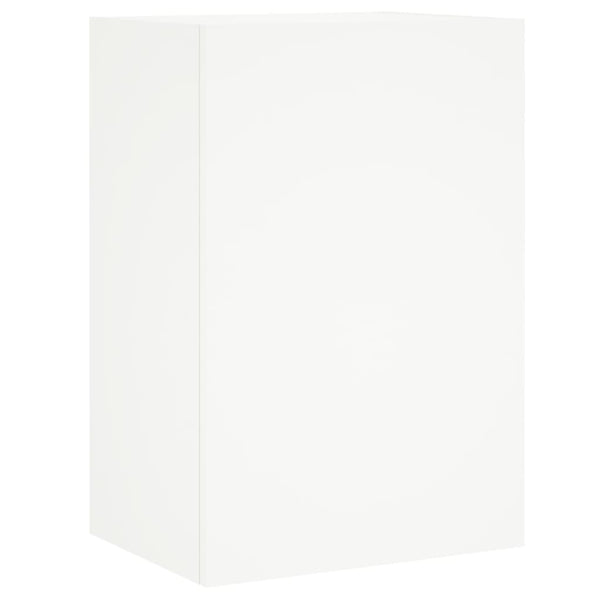 vidaXL Meubles TV muraux 2 pcs Blanc 40,5x30x60 cm Aggloméré