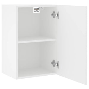 vidaXL Meubles TV muraux 2 pcs Blanc 40,5x30x60 cm Aggloméré