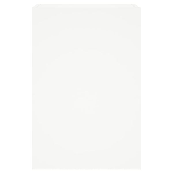 vidaXL Meubles TV muraux 2 pcs Blanc 40,5x30x60 cm Aggloméré