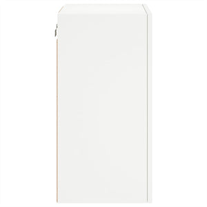 vidaXL Meubles TV muraux 2 pcs Blanc 40,5x30x60 cm Aggloméré
