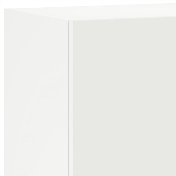 vidaXL Meubles TV muraux 2 pcs Blanc 40,5x30x60 cm Aggloméré