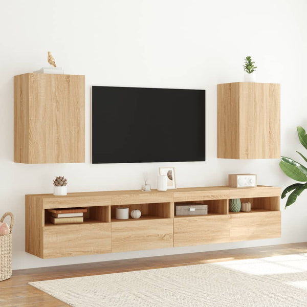TV-Wandschrank Sonoma Eiche 40,5x30x60 cm