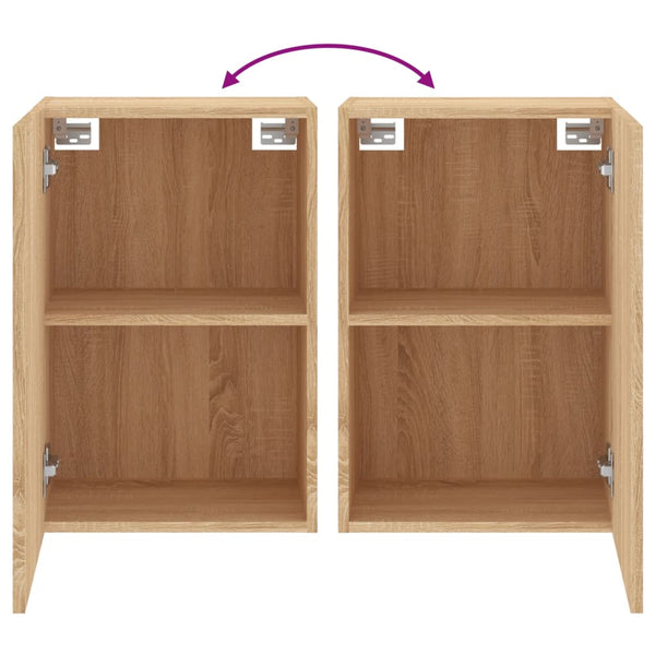 TV-Wandschrank Sonoma Eiche 40,5x30x60 cm