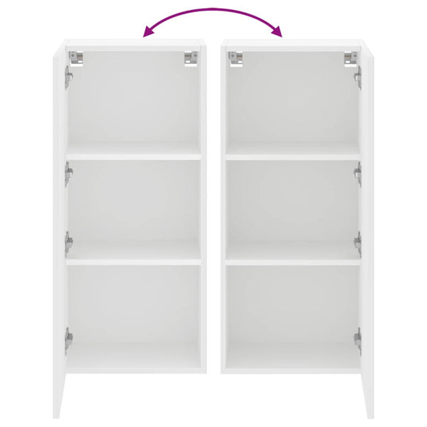 TV-Wandschrank Weiß 40,5x30x90 cm