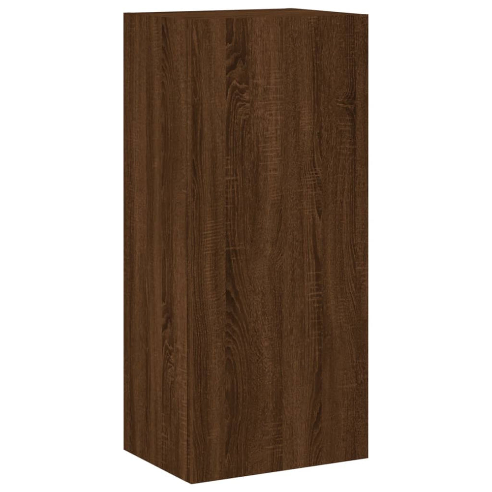 TV-Wandschrank Braun Eiche Optik 40,5x90 cm