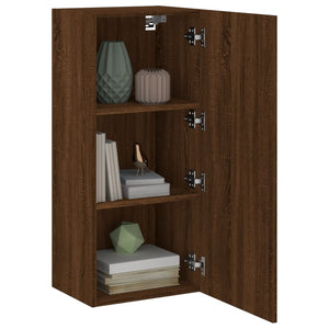 TV-Wandschrank Braun Eiche Optik 40,5x90 cm