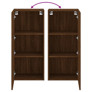 TV-Wandschrank Braun Eiche Optik 40,5x90 cm