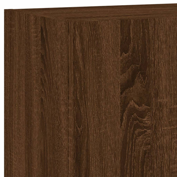 TV-Wandschrank Braun Eiche Optik 40,5x90 cm
