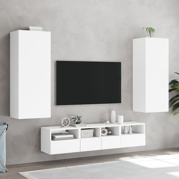 TV-Wandschrank Weiß 40,5x30x102 cm