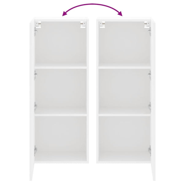 TV-Wandschrank Weiß 40,5x30x102 cm