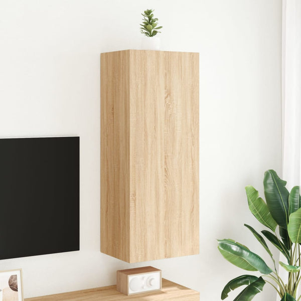 TV-Wandschrank Sonoma-Eiche 40,5x30x102 cm