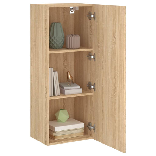 TV-Wandschrank Sonoma-Eiche 40,5x30x102 cm