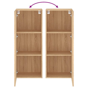 TV-Wandschrank Sonoma-Eiche 40,5x30x102 cm
