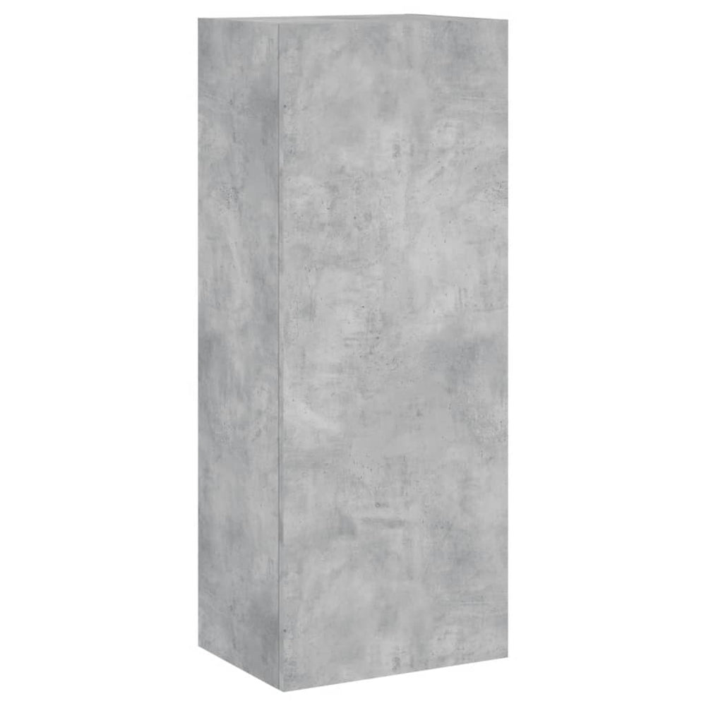 TV-Wandschrank Betongrau 40,5x30x102 cm