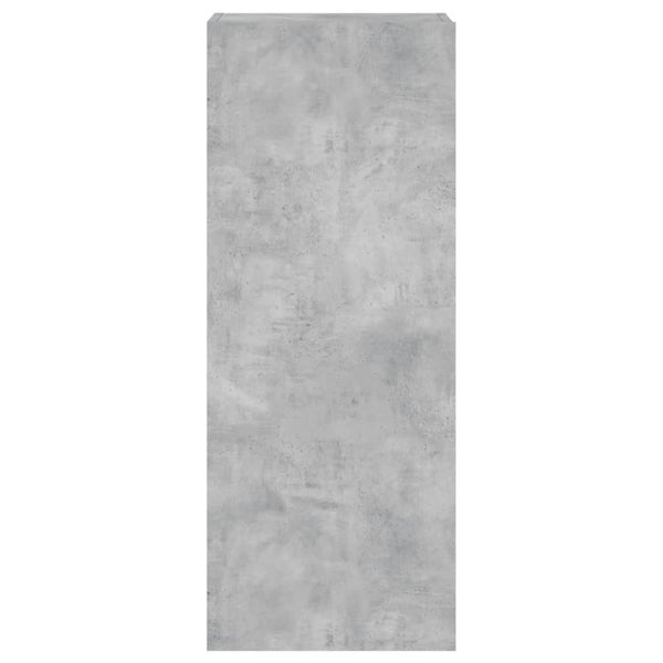 TV-Wandschrank Betongrau 40,5x30x102 cm
