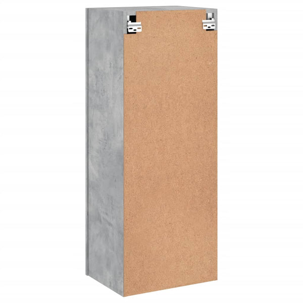 TV-Wandschrank Betongrau 40,5x30x102 cm