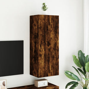 TV-Wandschrank Räuchereiche 40,5x102 cm