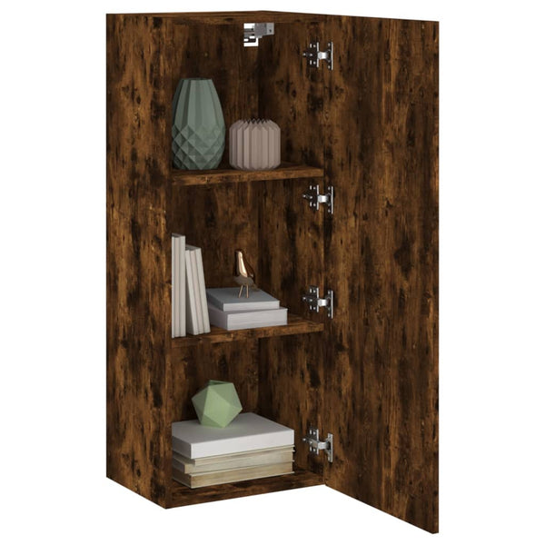 TV-Wandschrank Räuchereiche 40,5x102 cm