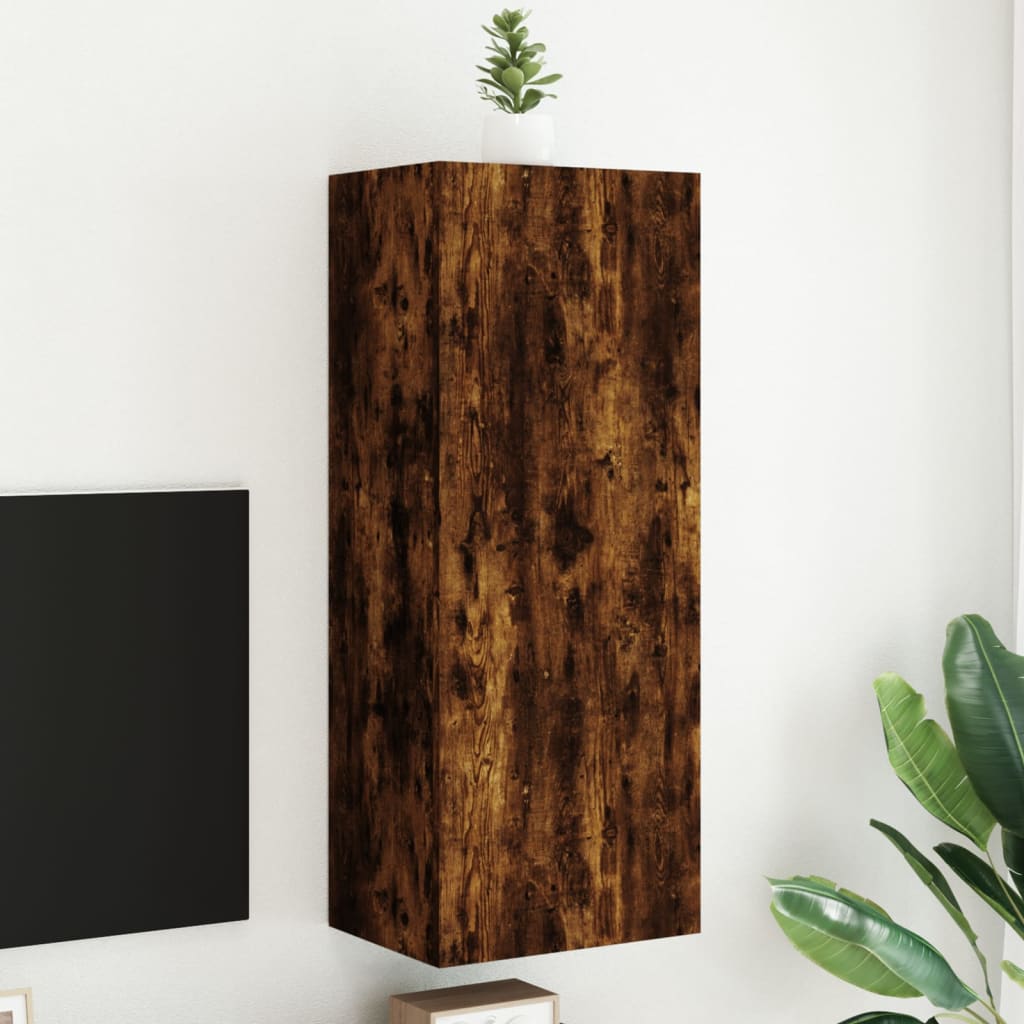 TV-Wandschrank Räuchereiche 40,5x102 cm