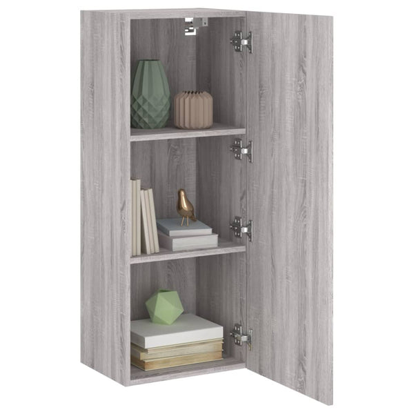 TV-Wandschrank Grau Sonoma 40,5x30x102 cm