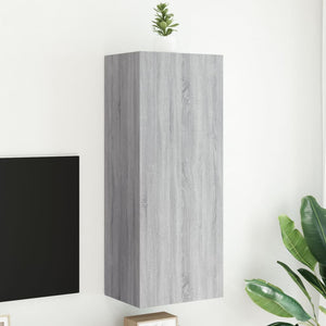 TV-Wandschrank Grau Sonoma 40,5x30x102 cm