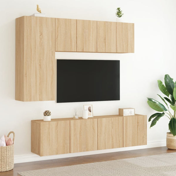 TV-Wandschrank Sonoma-Eiche 60 cm
