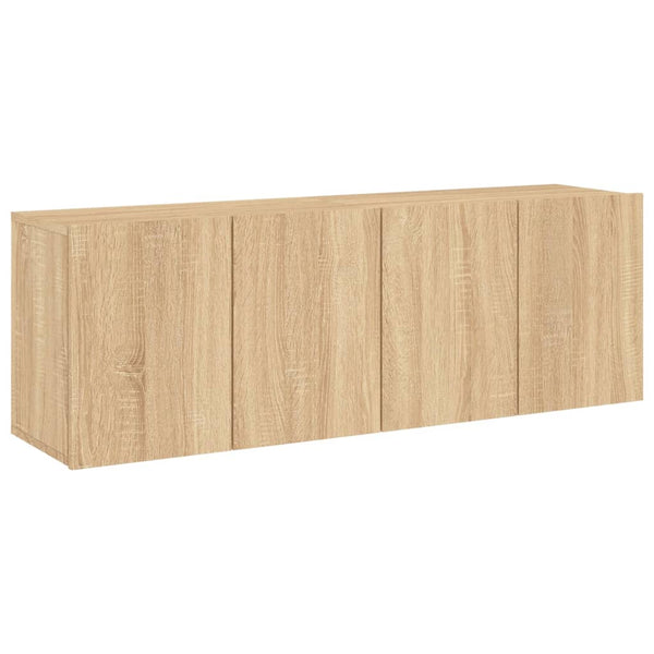 TV-Wandschränke Sonoma-Eiche 60 cm, 2er-Set