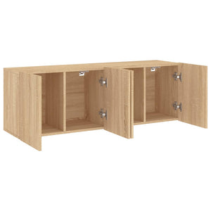 TV-Wandschränke Sonoma-Eiche 60 cm, 2er-Set