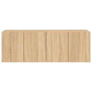 TV-Wandschränke Sonoma-Eiche 60 cm, 2er-Set