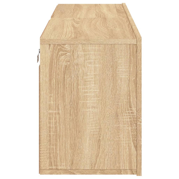 TV-Wandschränke Sonoma-Eiche 60 cm, 2er-Set