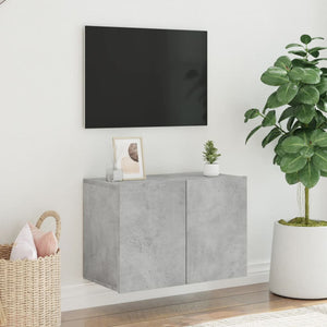 TV-Wandschrank Betongrau 60 cm