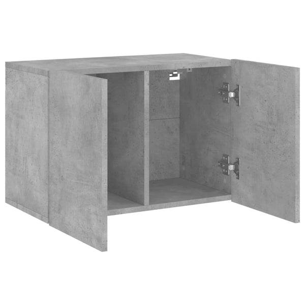 TV-Wandschrank Betongrau 60 cm