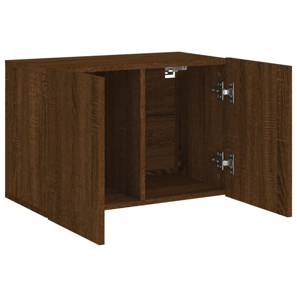TV-Wandschrank Braun Eichen-Optik 60 cm