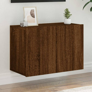 TV-Wandschrank Braun Eichen-Optik 60 cm
