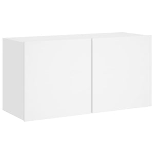 TV-Wandschrank Weiß 80 cm