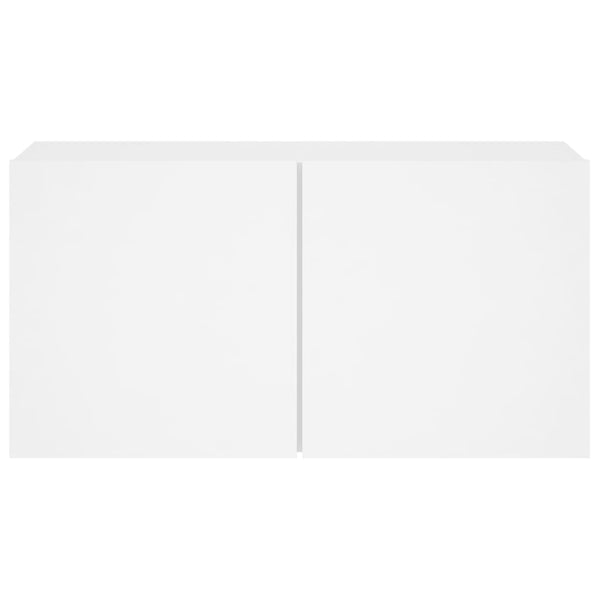 TV-Wandschrank Weiß 80 cm