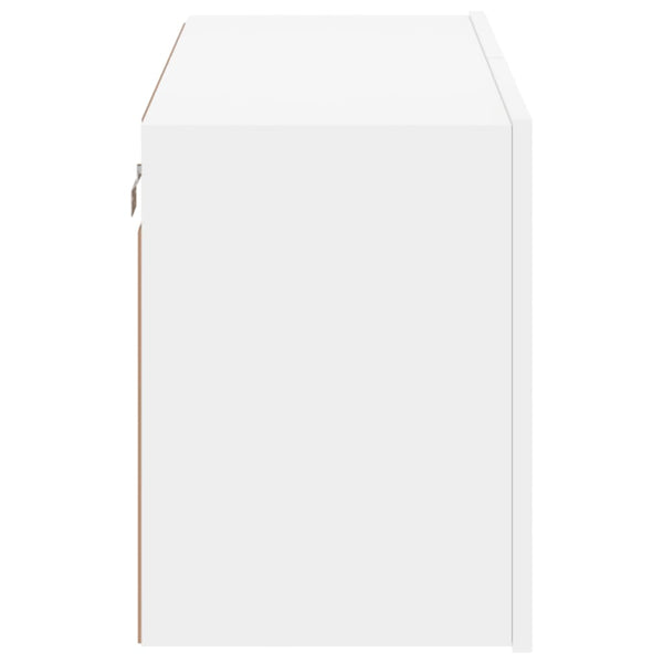 TV-Wandschrank Weiß 80 cm
